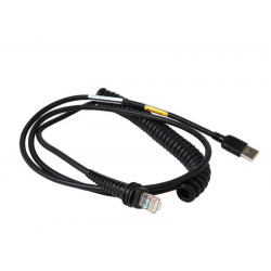 Kabel RS232 do skanerów Honeywell, sprężynowy, 3m, żeński