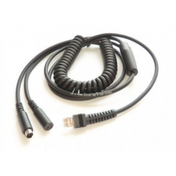 Kabel KBW do skanerów Datalogic, sprężynowy