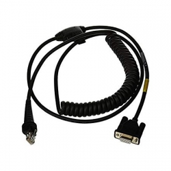 Kabel RS232 do skanerów Honeywell, sprężynowy, 2,9m, żeński