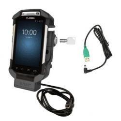 RAM Key-Locking Form-Fit Powered Dock for Zebra TC70, TC72, TC75, TC77