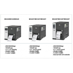 Przemysłowa drukarka etykiet TSC MH241 / MH341 / MH641