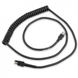 Kabel USB do skanerów Zebra, Freezer, sprężynowy, 3,6m