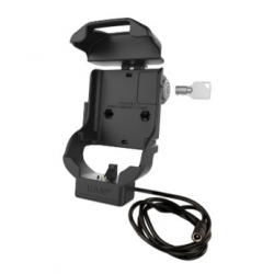 RAM Key-Locking Form-Fit Powered Dock for Zebra TC70, TC72, TC75, TC77