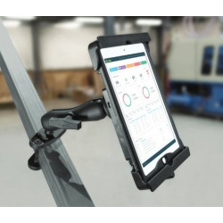 Sprężynowo zaciskowy uchwyt Z BLOKADĄ NA KLUCZ do tabletów 7-8