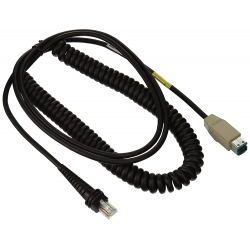 Kabel USB do skanerów Honeywell, sprężynowy, 5m