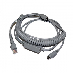 Kabel IBM do skanerów Datalogic, sprężynowy, 3,35m