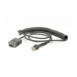 Kabel USB do skanerów Zebra, sprężynowy, 2,8m